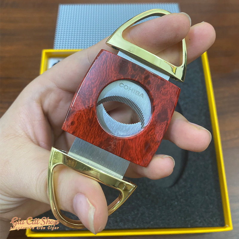 cắt cigar cohiba Bộ khò cắt cigar Cohiba CHB360