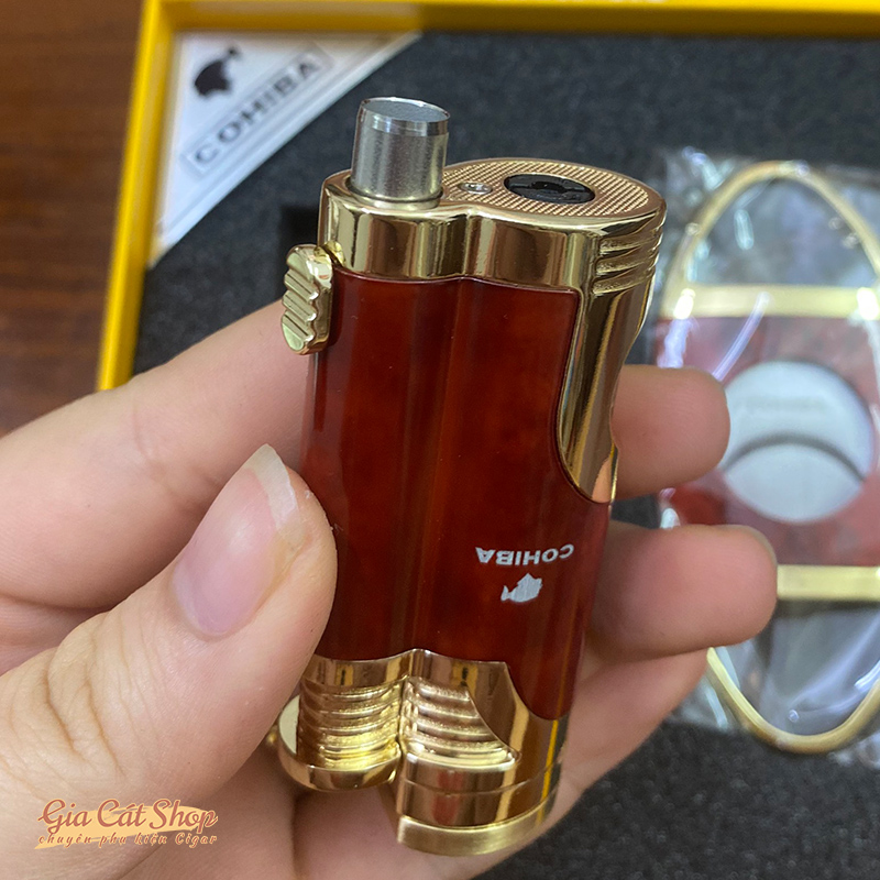khò cigar cohiba Bộ khò cắt cigar Cohiba CHB360