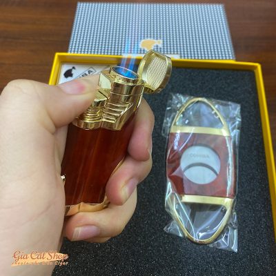 Bộ khò cắt cigar Cohiba CHB360 4 Bộ khò cắt cigar Cohiba CHB360