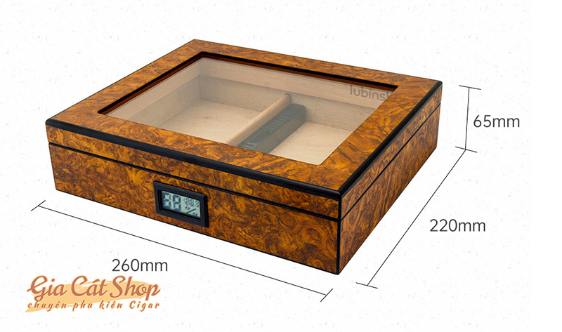 Hộp ủ cigar Lubinski 20 điếu