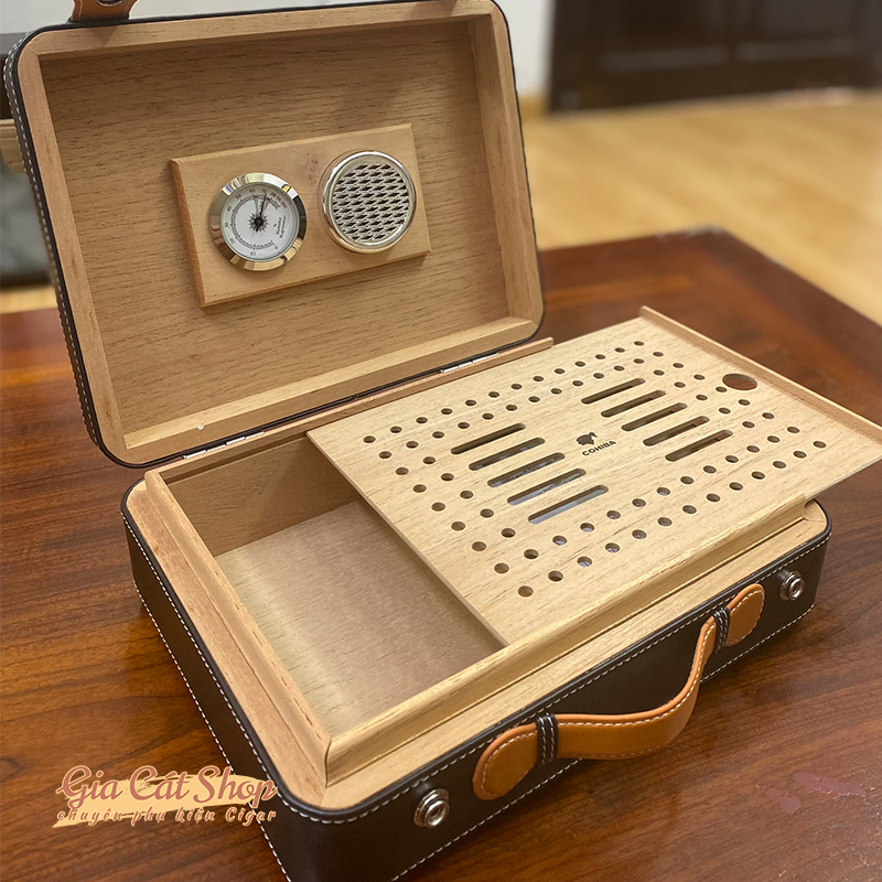 Hộp ủ bảo quản cigar 20 điếu Lubinski