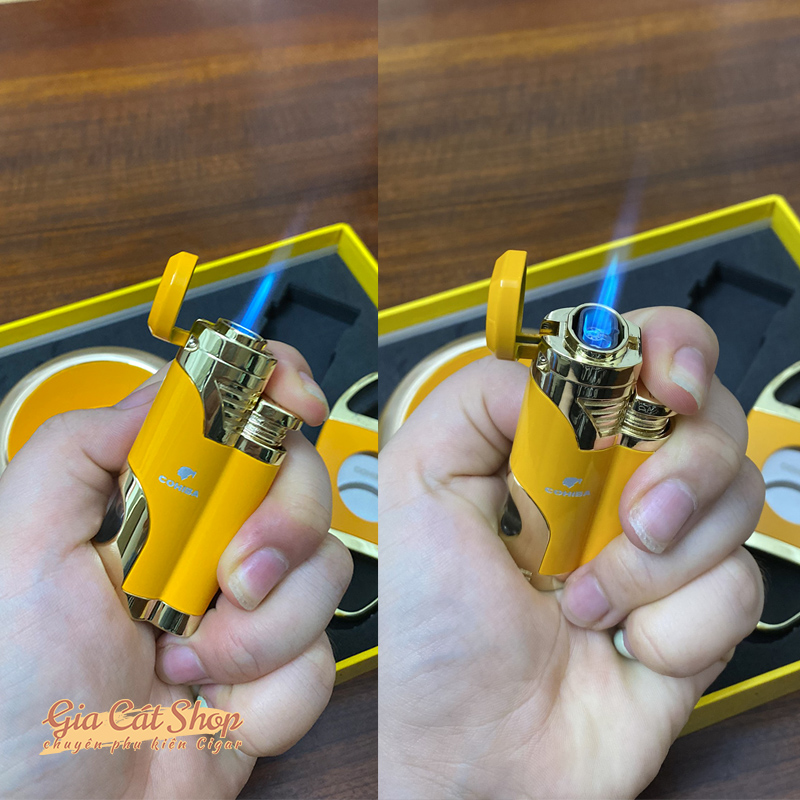 bộ khò cắt cigar cohiba Bộ khò cắt Cigar Kèm gạt tàn T116T116