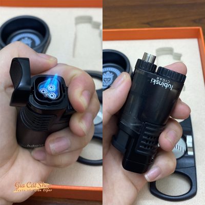 Bộ phụ kiện cigar Lubinski khò cắt và gạt tàn