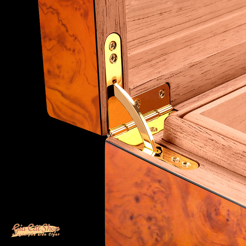 tủ ủ cigar cohiba 80 điếu C1005 Tủ bảo quản cigar cohiba CH100 chứa 80 - 100 điếu